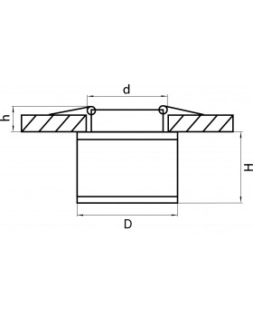 Светильник точечный встраиваемый декоративный со встроенными светодиодами Maturo Lightstar 072252-foto2