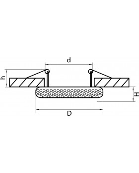 Светильник точечный встраиваемый декоративный под заменяемые галогенные или LED лампы Miriade Lightstar 011992-foto2