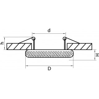 Светильник точечный встраиваемый декоративный под заменяемые галогенные или LED лампы Miriade Lightstar 011998-foto2