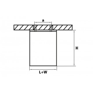 Светильник точечный накладной декоративный под заменяемые галогенные или LED лампы Monocco Lightstar 212536-foto2