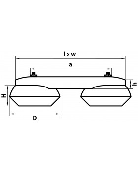 Светильник накладной заливающего света со встроенными светодиодами Orbe Lightstar 051329-foto2