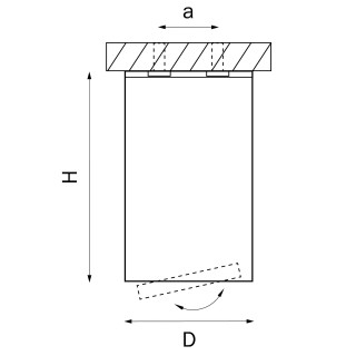 Светильник точечный накладной декоративный под заменяемые галогенные или LED лампы Rullo Lightstar 214406-foto2