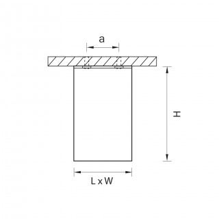 Светильник точечный накладной декоративный под заменяемые галогенные или LED лампы Rullo Lightstar 216586-foto2