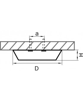 Светильник накладной заливающего света со встроенными светодиодами Urbano Lightstar 216904-foto2