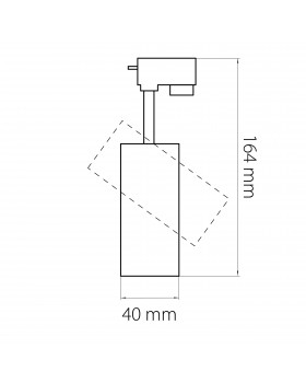 Светильник светодиодный для 1-фазного трека Fuoco Lightstar 218236-foto2