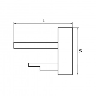 Заглушка концевая однофазная Barra Lightstar 502166-foto2