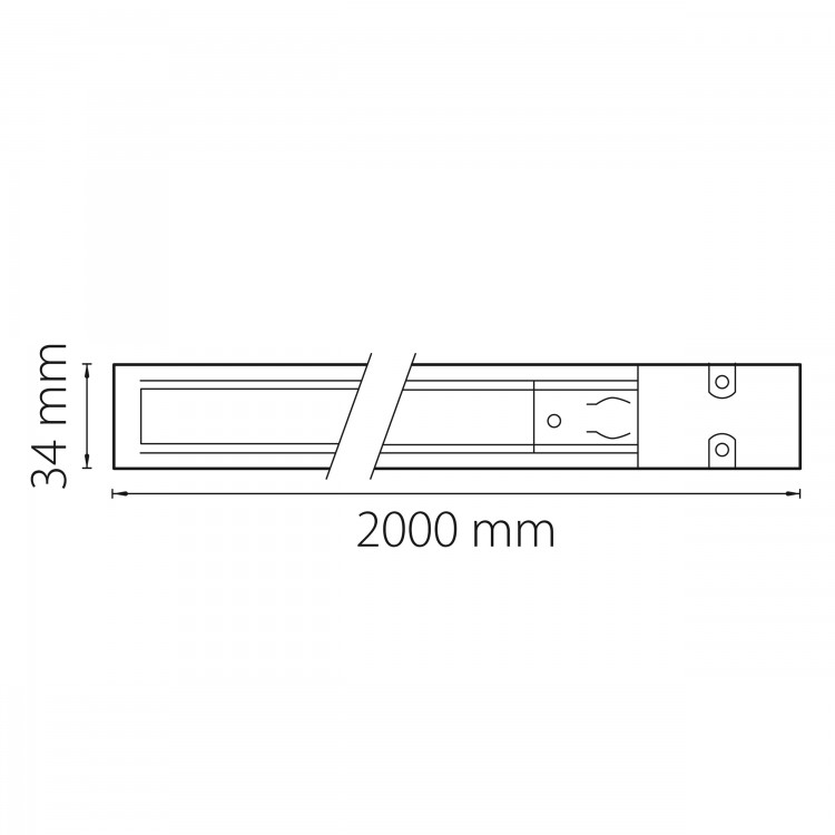 Трек четырехконтактный трехфазный Barra Lightstar 504025