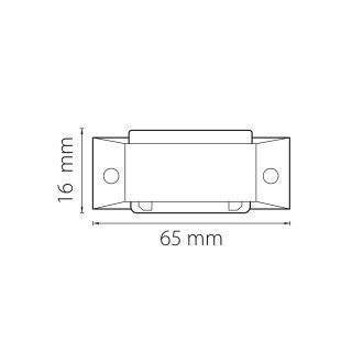 Соединитель малый прямой трехфазный Barra Lightstar 504106-foto2
