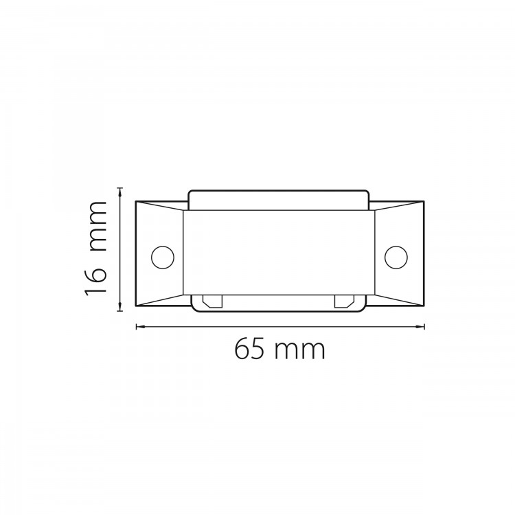 Соединитель малый прямой трехфазный Barra Lightstar 504109