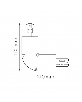 Соединитель L-образный трехфазный Barra Lightstar 504126-foto2