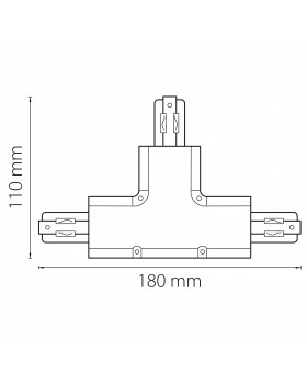 Соединитель T-образный трехфазный Barra Lightstar 504137-foto2