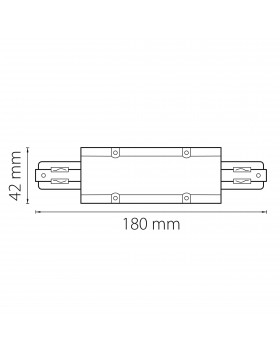 Соединитель большой прямой трехфазный Barra Lightstar 504189-foto2