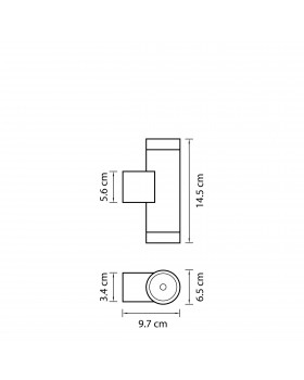 Светильник уличный настенный Paro Lightstar 351607-foto2