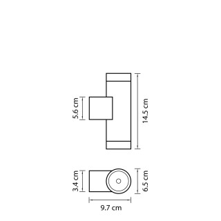 Светильник уличный настенный Paro Lightstar 351609-foto2