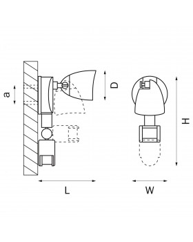 Светильник светодиодный уличный Diva Lightstar 374337-foto2