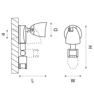Светильник светодиодный уличный Diva Lightstar 374337-foto2