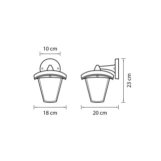 Светильник светодиодный уличный настенный Lampione Lightstar 375680-foto2