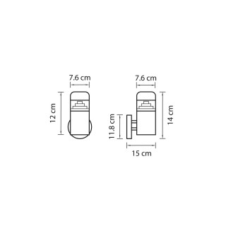 Светильник светодиодный уличный Raggio Lightstar 376617-foto2