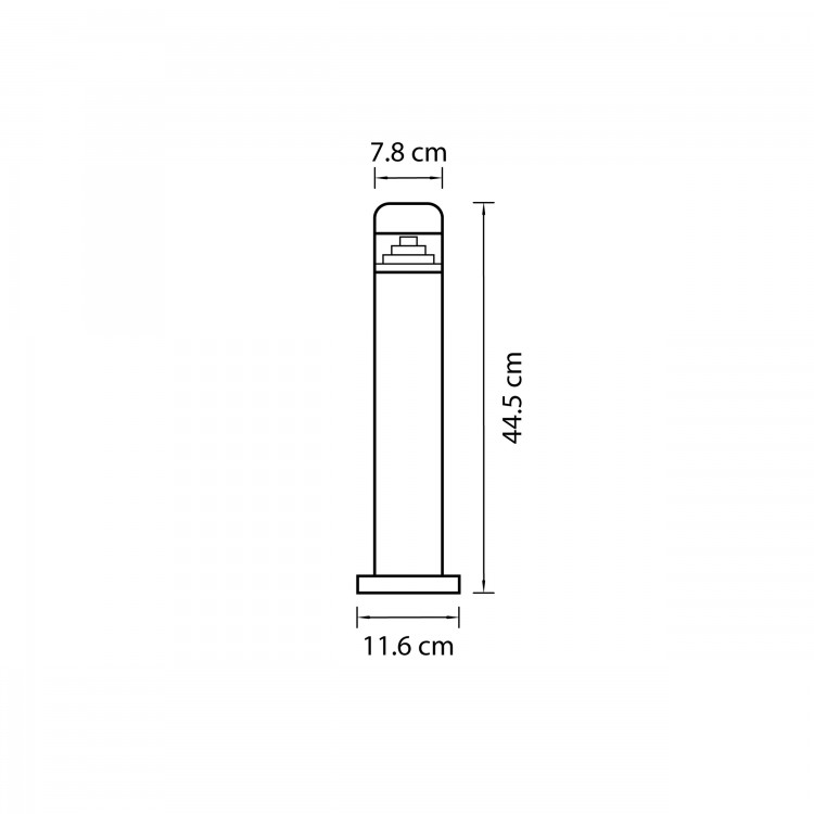 Светильник светодиодный уличный Raggio Lightstar 376907