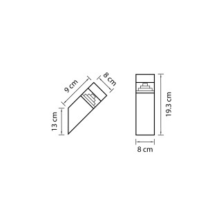 Светильник светодиодный уличный Raggio Lightstar 377607-foto2
