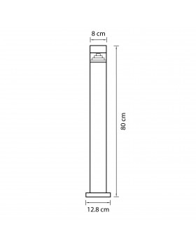 Светильник светодиодный уличный Raggio Lightstar 377707-foto2