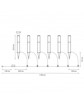 Светильник светодиодный уличный Dito Lightstar 380935-foto2