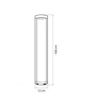 Светильник светодиодный уличный Paletto Lightstar 382774-foto2