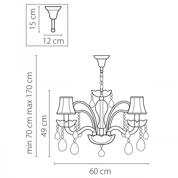 Люстра подвесная Acesso Lightstar Premium 721063