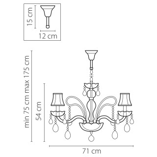 Люстра подвесная Acesso Lightstar Premium 721083-foto2