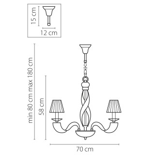 Люстра подвесная Alveare Lightstar Premium 702082-foto2
