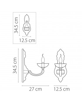 Бра Barcato Lightstar Premium 697612-foto2