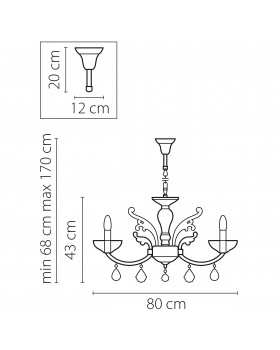 Люстра подвесная Boemia Lightstar Premium 717082-foto2