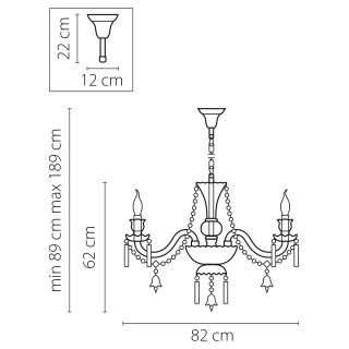 Люстра подвесная Campana Lightstar Premium 716084-foto2
