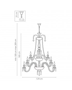 Люстра подвесная Campana Lightstar Premium 716364-foto2