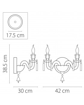 Бра Campana Lightstar Premium 716624-foto2