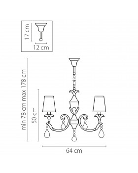 Люстра подвесная Cappa Lightstar Premium 691064-foto2
