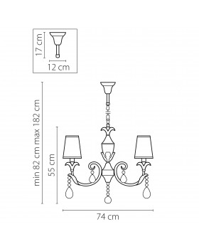 Люстра подвесная Cappa Lightstar Premium 691082-foto2