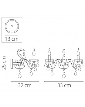 Бра Champa blu Lightstar Premium 698625-foto2