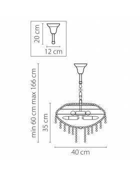 Люстра подвесная Classic Lightstar Premium 700090-foto2