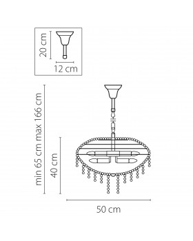 Люстра подвесная Classic Lightstar Premium 700120-foto2