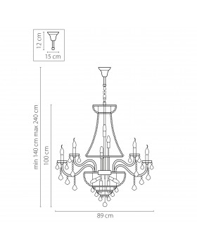 Люстра подвесная Classic Lightstar Premium 700291-foto2
