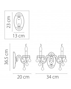 Бра Classic Lightstar Premium 700622-foto2