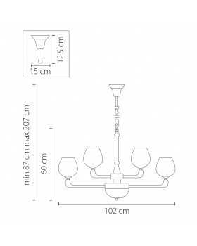 Люстра подвесная Delta Lightstar Premium 706152-foto2