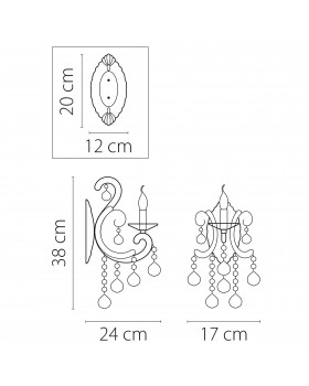 Бра Elegante Lightstar Premium 708612-foto2