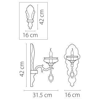 Бра Melagro Lightstar Premium 695612-foto2