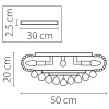 Люстра потолочная Monile Lightstar Premium 704092