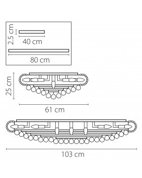 Люстра потолочная Monile Lightstar Premium 704214-foto2