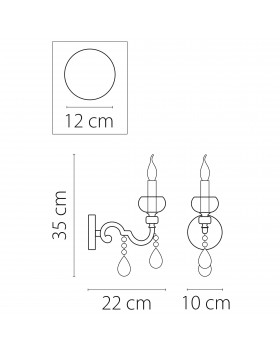 Бра Montare Lightstar Premium 787612-foto2
