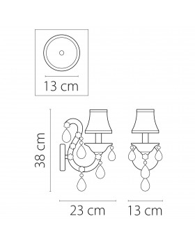 Бра Princia Lightstar Premium 726611-foto2