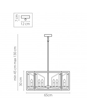 Люстра потолочная Regolo Lightstar Premium 713327-foto2